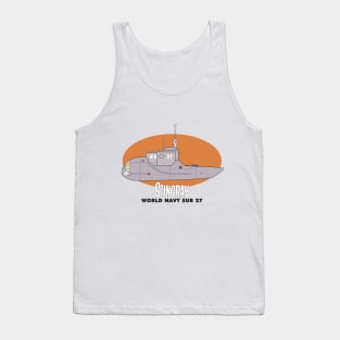 World Navy sub from 'Stingray' Tank Top